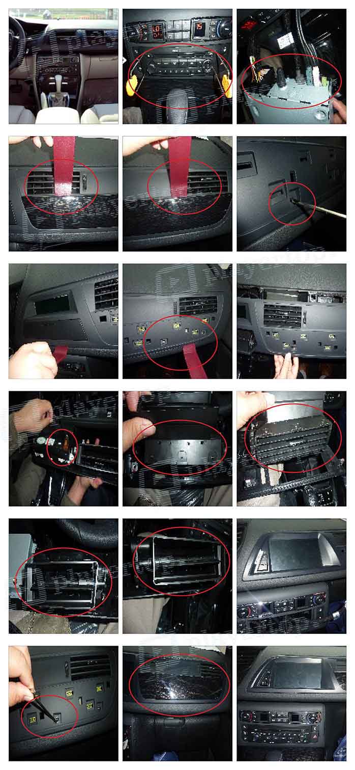 installation autoradio citroen c5 2013